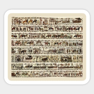 THE BAYEUX TAPESTRY Sticker